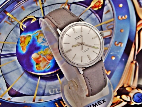 Beautiful steel Rodania Secondo Meter watch from the 1960s-1970s. - Image 18