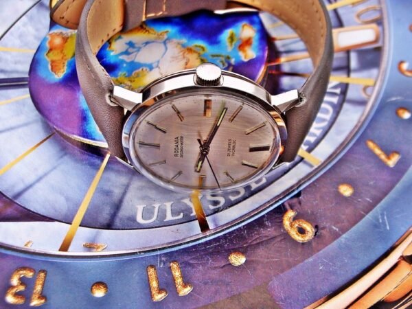 Beautiful steel Rodania Secondo Meter watch from the 1960s-1970s. - Image 8