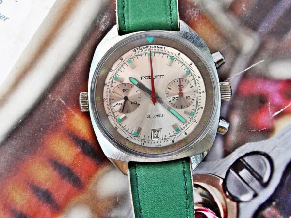 Nice Poljot Sturmanskie Pilot Chronograph watch from the 1980s - Image 5