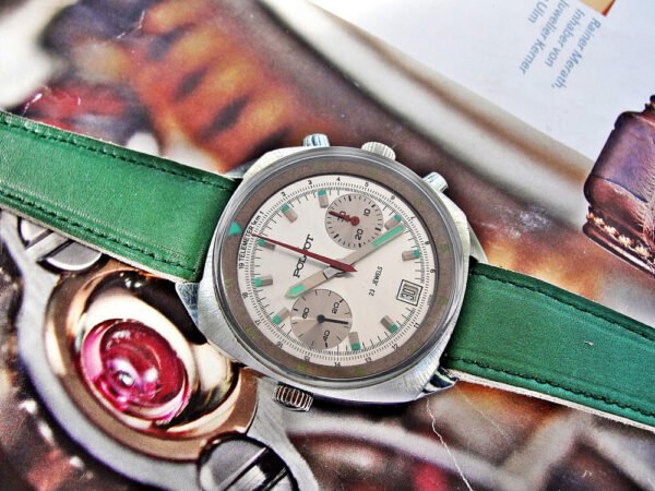 Nice Poljot Sturmanskie Pilot Chronograph watch from the 1980s