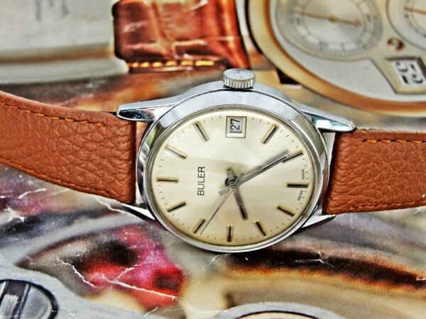 Nice Swiss Buler watch from the 1960s. - Image 5