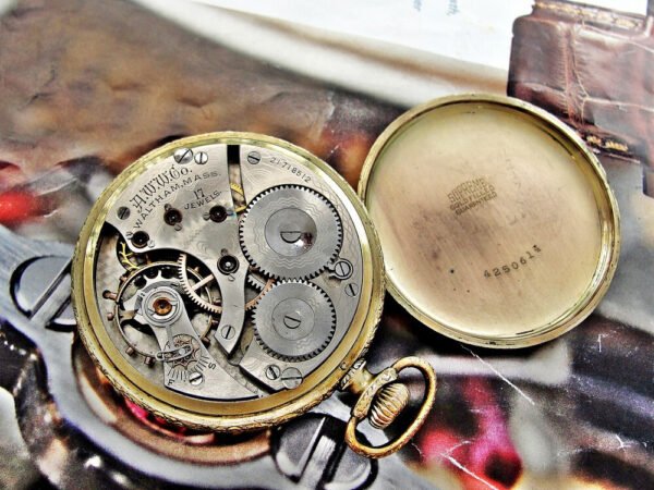Nice Waltham pocket watch from the early 1900s. - Image 11