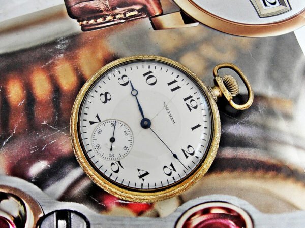 Nice Waltham pocket watch from the early 1900s. - Image 3