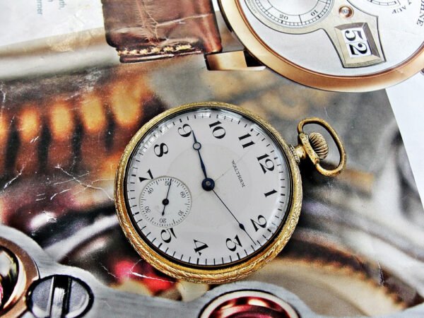 Nice Waltham pocket watch from the early 1900s. - Image 4