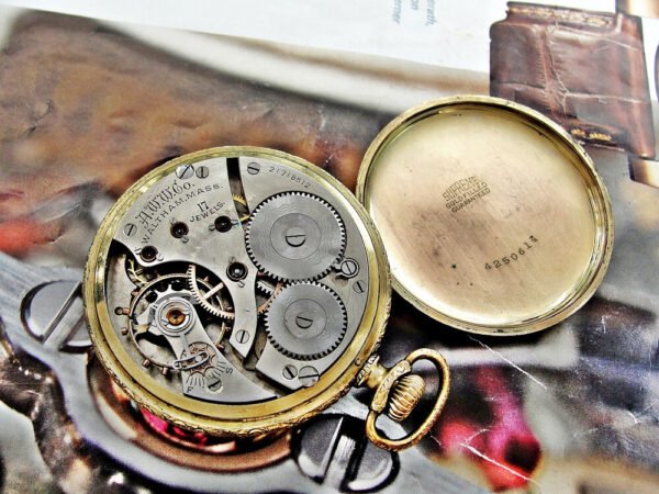 Nice Waltham pocket watch from the early 1900s. - Image 7