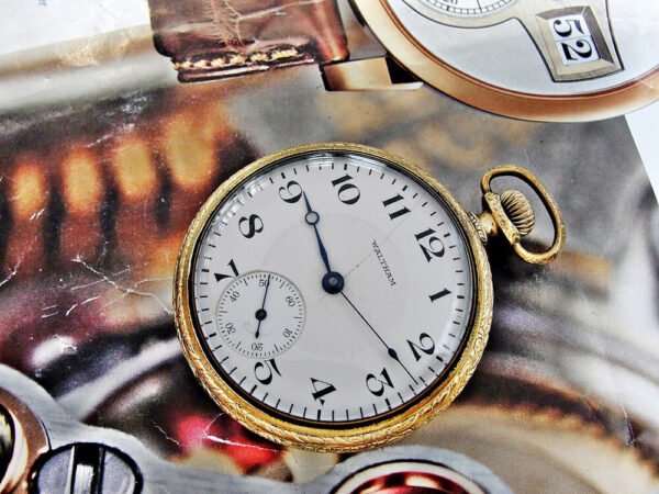 Nice Waltham pocket watch from the early 1900s. - Image 10