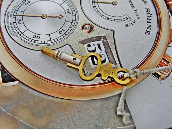 Nice double lid key silver pocket watch from the 1800s - Image 10