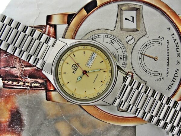 Nice steel automatic Doxa watch from the 1980s. - Image 16