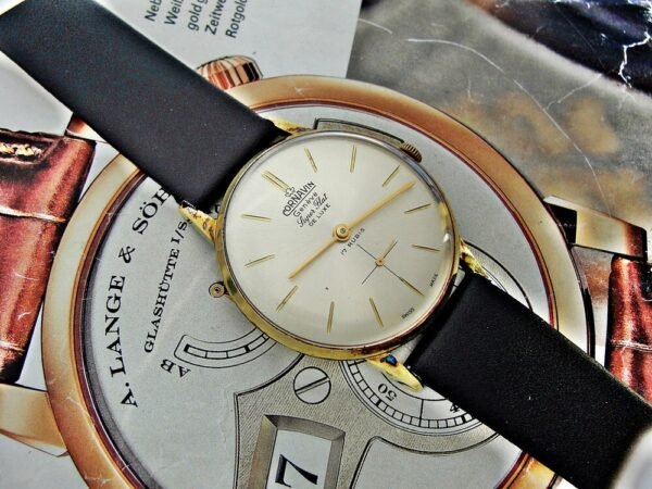 Very nice Swiss Cornavin Geneve Super Flat de Luxe watch from the 1960s. - Image 9