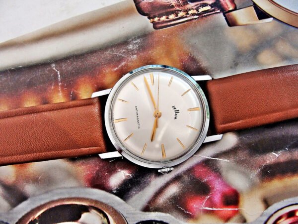 Very nice Tellus Cortebert watch from the 1950s. - Image 15