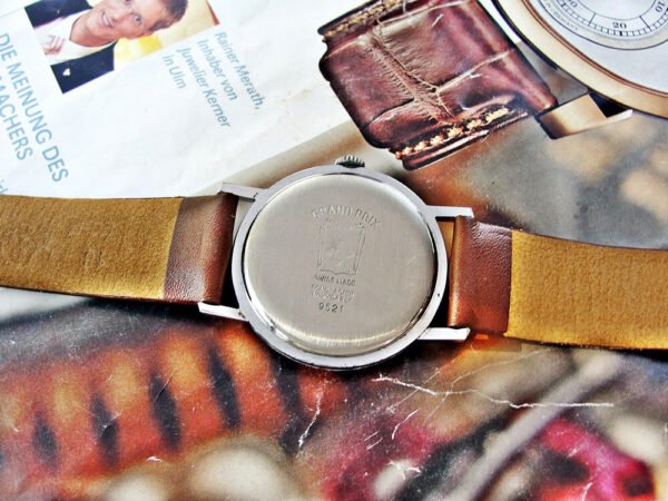 Very nice Tellus Cortebert watch from the 1950s. - Image 8