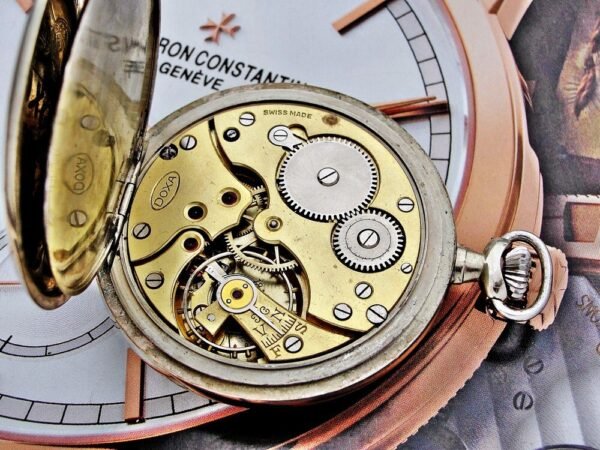 Nice Doxa pocket watch with porcelain dial from the 1920s. - Image 13