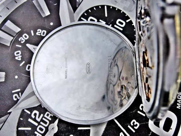Nice art deco Doxa pocket watch from the 1930s - Image 12