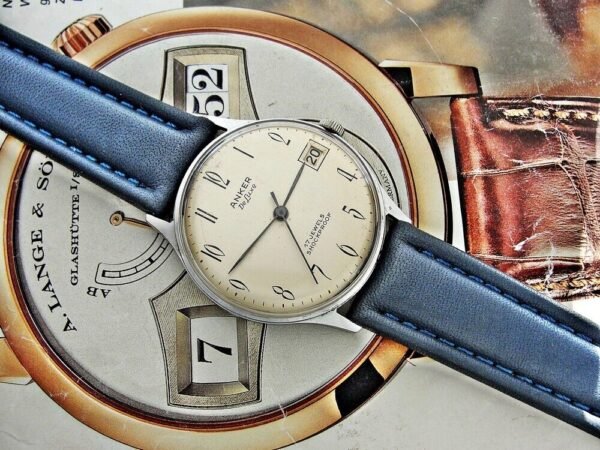 Rare Anker De Luxe watch from the 1960s. - Image 5