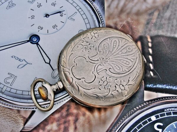Rare, military silver pocket watch from the early 1900s - Image 10