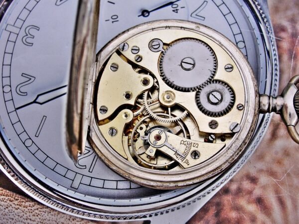 Rare, military silver pocket watch from the early 1900s - Image 12