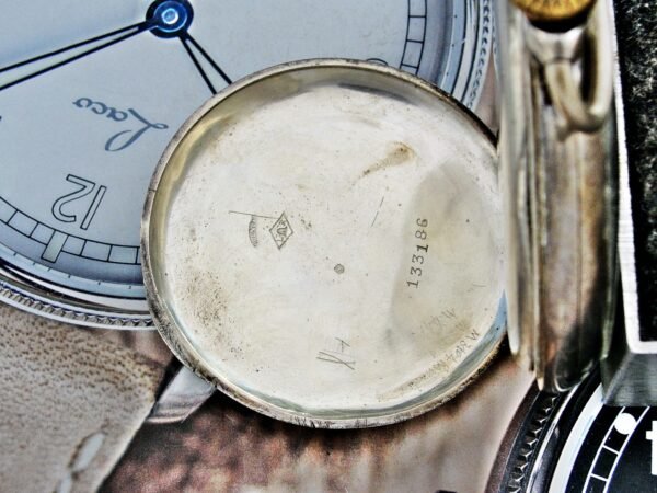 Rare, military silver pocket watch from the early 1900s - Image 8