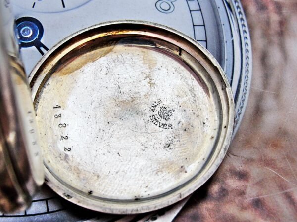 Nice keyed silver pocket watch from the 1800s - Image 10
