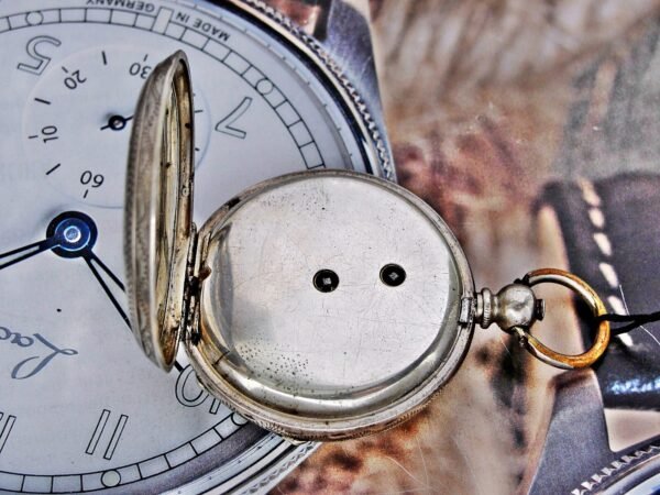 Nice keyed silver pocket watch from the 1800s - Image 8