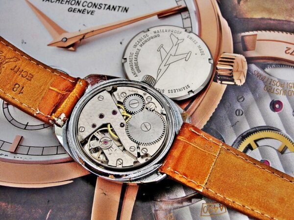 Rare Tourist wehrmachtswerk flight watch from the 1970s - Image 11