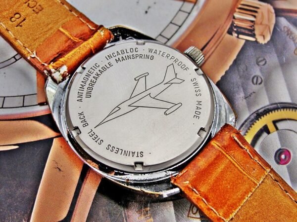 Rare Tourist wehrmachtswerk flight watch from the 1970s - Image 12