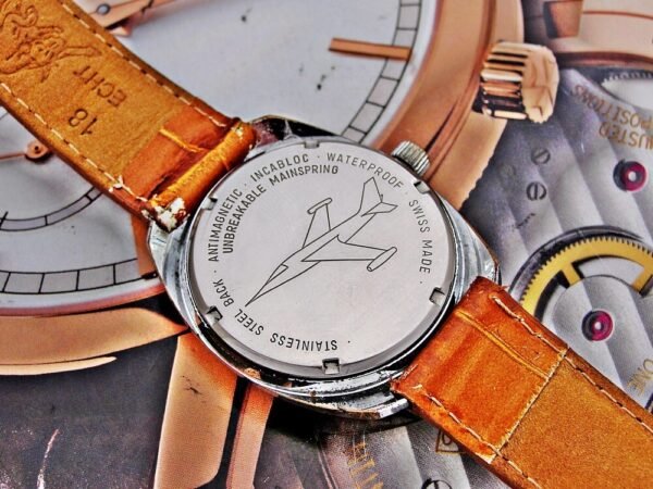 Rare Tourist wehrmachtswerk flight watch from the 1970s
