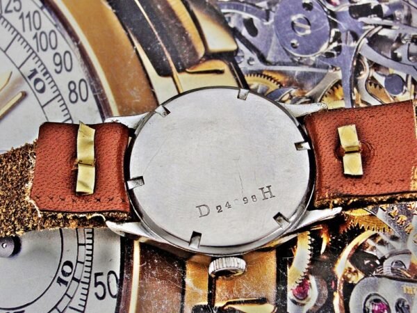 WW2 military Buren DH (Wehrmacht) watch from the 1940s - Image 12