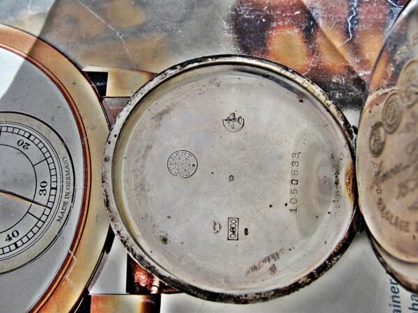 Nice Cortebert silver pocket watch from the early 1900s. - Image 10