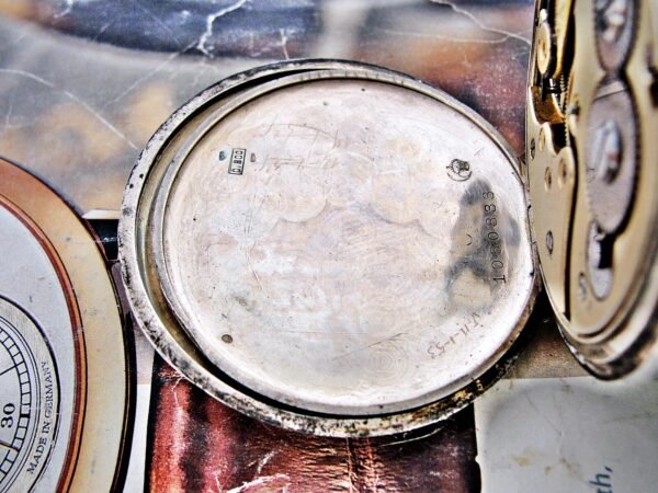 Nice Cortebert silver pocket watch from the early 1900s. - Image 11