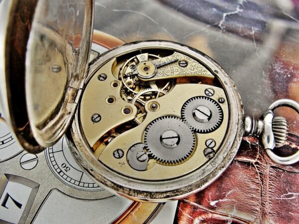 Nice Cortebert silver pocket watch from the early 1900s. - Image 14