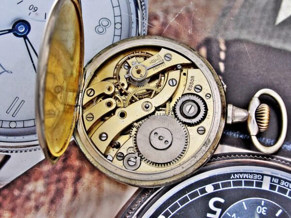 Rare Essor silver pocket watch from the early 1900s. - Image 11