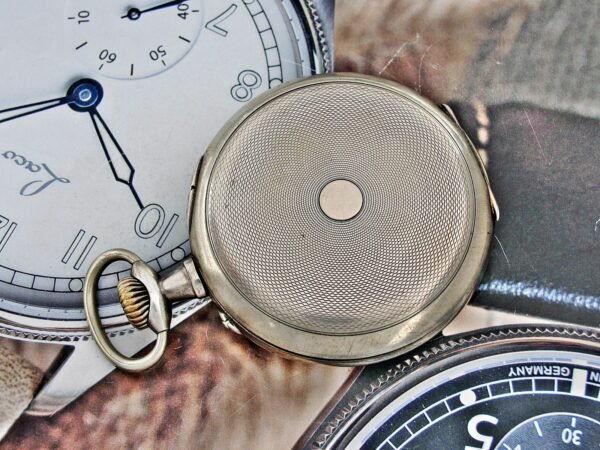 Rare Essor silver pocket watch from the early 1900s. - Image 12