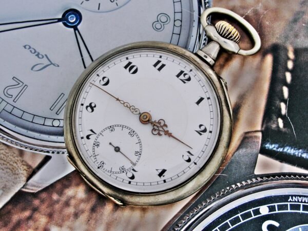 Rare Essor silver pocket watch from the early 1900s. - Image 13