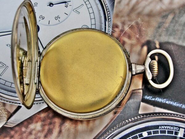 Rare Essor silver pocket watch from the early 1900s. - Image 6