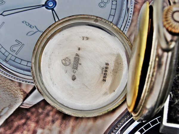 Rare Essor silver pocket watch from the early 1900s. - Image 7
