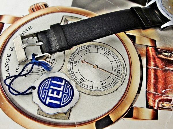 Rare Swiss Tell watch with label from the 1950s. Very nice dial, very nice case. - Image 15