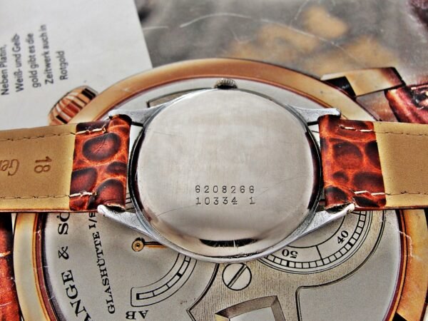 Rare black dial Doxa watch from 1962. - Image 10