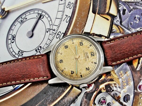 Steel Tissot Bumper automatic watch from 1952. - Image 12