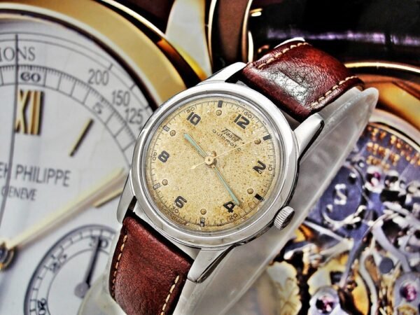 Steel Tissot Bumper automatic watch from 1952. - Image 10