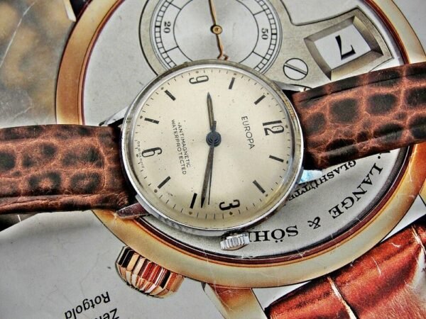 Nice GDR Ruhla Europa watch from the 1960s. - Image 3