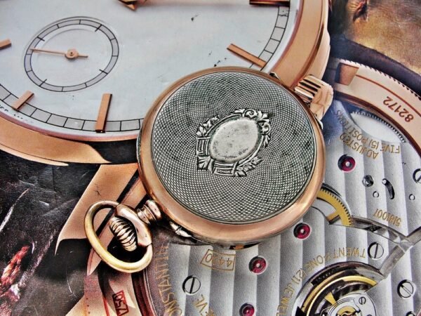 Nice silver pocket watch from the early 1900s. - Image 8
