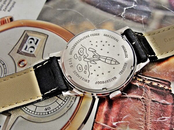 Rare Swiss steel Alsi Wehrmachtswerk watch from the 1970s - Image 11