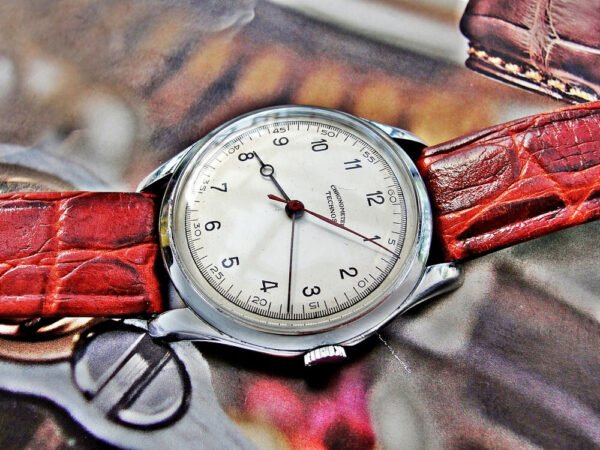 Technos Chronometer watch from the 1950s - Image 5