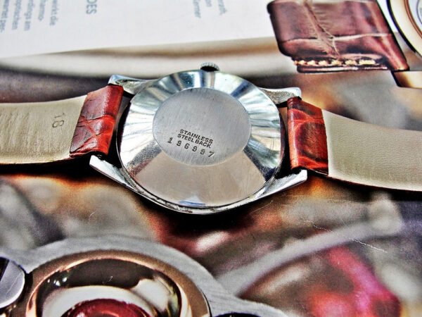 Technos Chronometer watch from the 1950s - Image 8