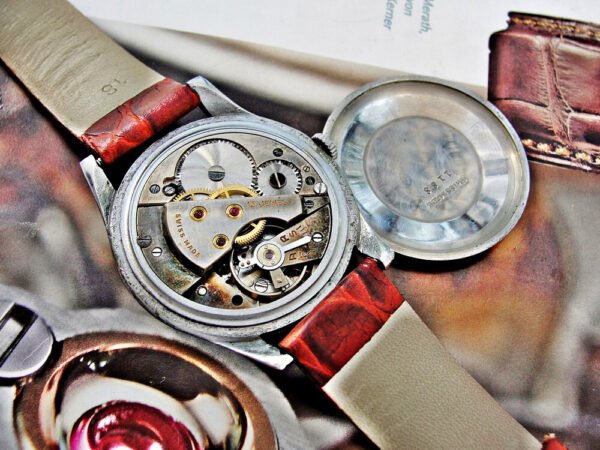 Technos Chronometer watch from the 1950s - Image 9