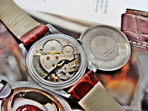 Technos Chronometer watch from the 1950s - Image 10