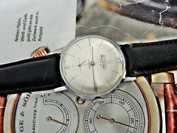 Very nice Swiss Darwil Special Flat watch from 1962. - Image 16