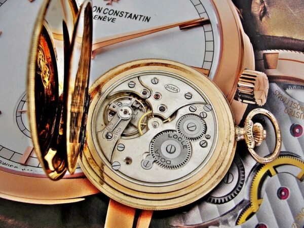 Very nice rare double-lid Doxa pocket watch from the 1920s - Image 17