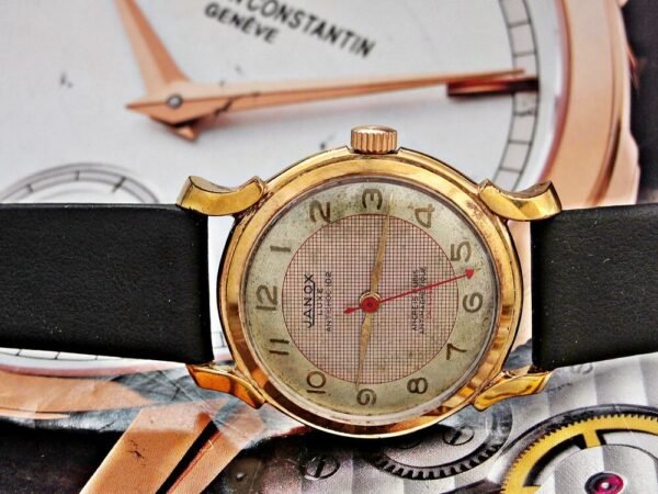 Nice Janox mechanical watch from the 1950s - Image 16