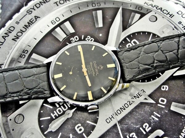 Beautiful Darwil Swiss watch from 1971. - Image 8